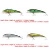 4 PCS Fishing Lures Crankbait Hardbaits Freshwater Saltwater Leurres 80mm 7g Minnow LOTS448 view 2