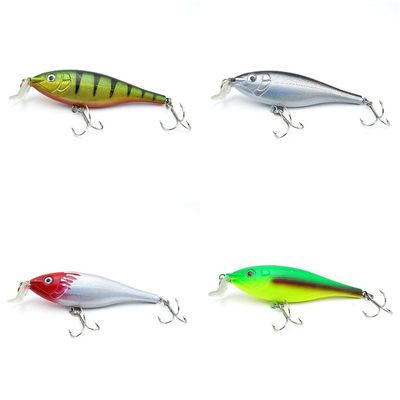 4 PCS Fishing Lures Crankbait Hardbaits Freshwater Saltwater Leurres 140mm 28g Minnow LOTS376