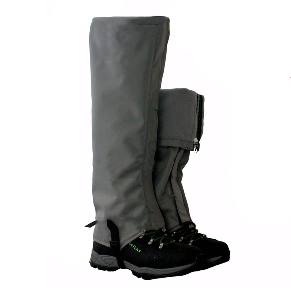 LYLFF Thickened Leg Gaiters, Breathable High Leg Protection Cover, Waterproof Leg Boot Cover, Snake Bite Proof, Desert Jungle Camping Snow Boots Leggings (Color : B, Size : Small)