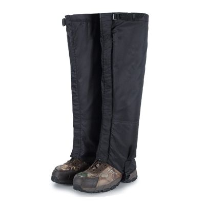 LYLFF Leg Gaiters, Short Leg Guards, Heavy-Duty Oxford Waterproof Leg Boots, Snake Bite Resistant, Desert Jungle Camping Snow Boots Leggings (Size : Medium)