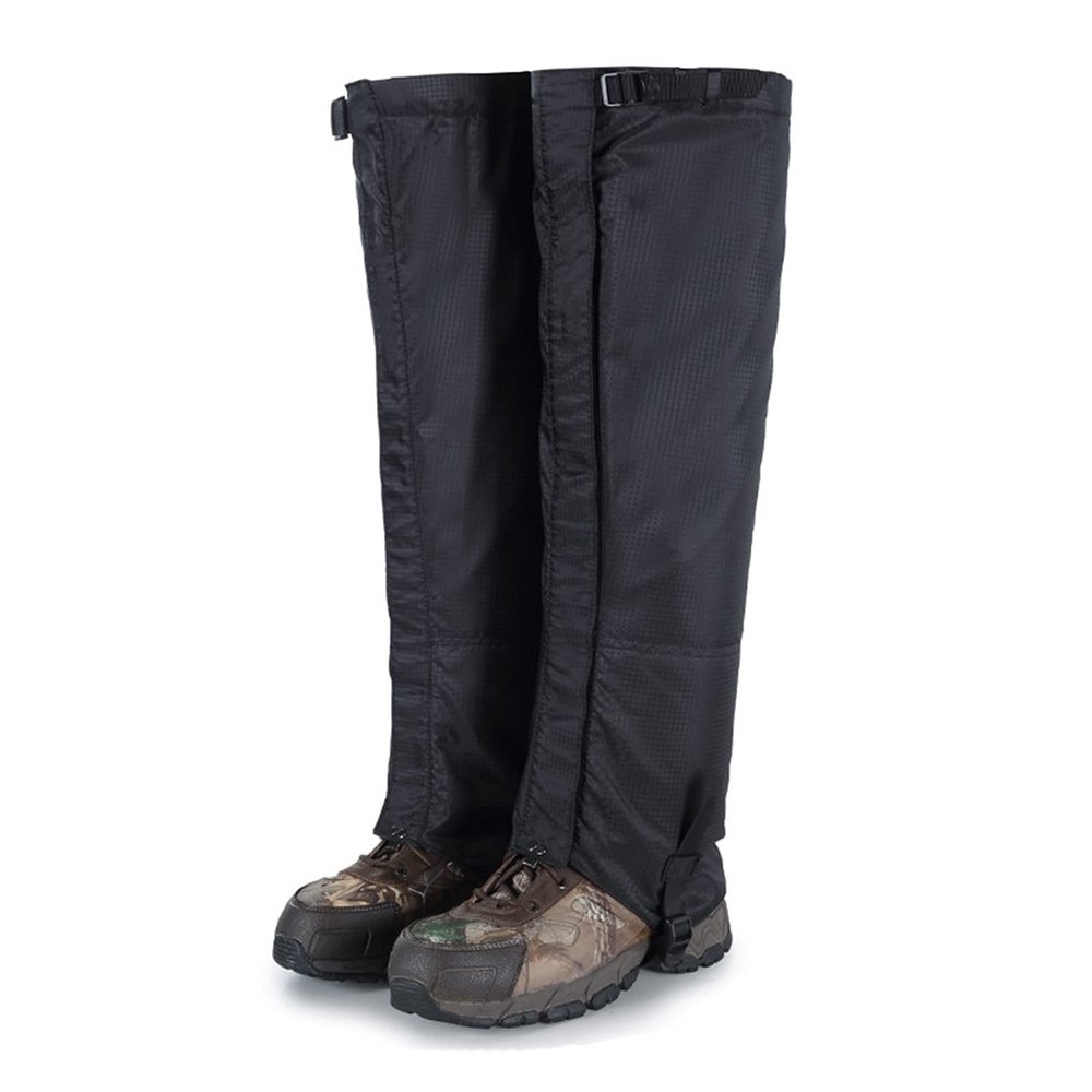 LYLFF Leg Gaiters, Short Leg Guards, Heavy-Duty Oxford Waterproof Leg Boots, Snake Bite Resistant, Desert Jungle Camping Snow Boots Leggings (Size : Medium)