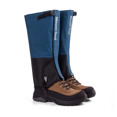 LYLFF Anti-Snake Leg Gaiters, Adjustable and Waterproof Hiking Boots Leggings, Suitable for Hiking and Desert Jungle Camping (Color : B, Size : Large)