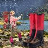 LYLFF Anti-Snake Leg Gaiters, Adjustable and Waterproof Hiking Boots Leggings, Suitable for Hiking and Desert Jungle Camping (Color : C, Size : X-Large) view 3