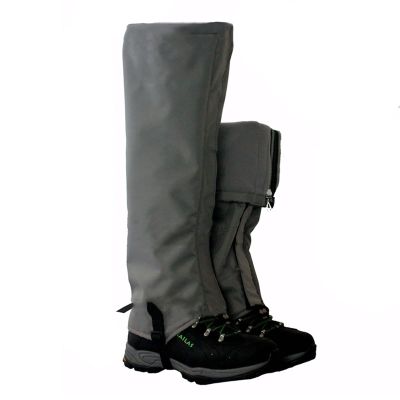 LYLFF Thickened Leg Gaiters, Breathable High Leg Protection Cover, Waterproof Leg Boot Cover, Snake Bite Proof, Desert Jungle Camping Snow Boots Leggings (Color : B, Size : Medium)