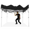 E-Z UP Patriot ONE-UP Technology Shelter, 10' x 10', Black (PTSBK10) view 2