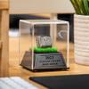 TrophySmack Fantasy Football Personalized Jewel Case, Championship Ring Custom Display Case with Included Engraving - Astroturf view 2