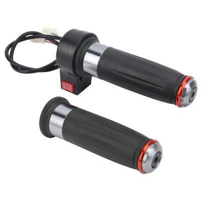Scooter Throttle Grips, Universal 3 Gear Speed Throttle Grip Throttle Accelerator Handle Grips for Electric Scooter(3 Gear Speed) Electric Modification Accessories