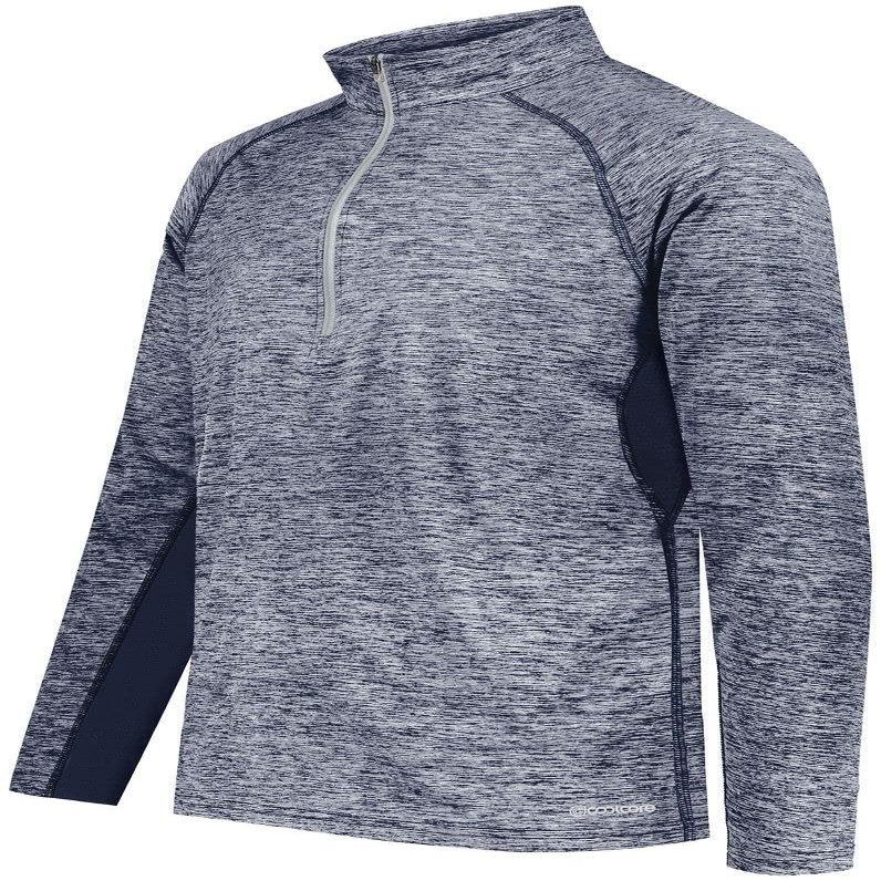 Holloway mens 222574 Pullover Sweater, Navy Heather, Large