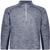 Holloway mens 222574 Pullover Sweater, Navy Heather, Large view 3