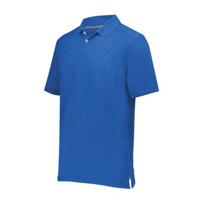 Holloway Men's Standard Repreve Eco Polo, Royal Heather