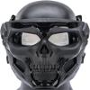 Evike Airsoft - Matrix Skull Messenger Face Pro (Color: Black) view 4