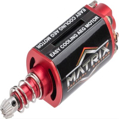 Evike - Matrix Reloaded High Performance AEG Airsoft Motor (Model: Long Type/Balanced Torque-Speed)