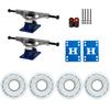 Ricta Clouds Skateboard Soft Cruiser Wheels Hollow Truck Package 6.0 / 52mm 78A view 1