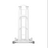 ZIVA Chic 8-Tier Functional Accessories Storage Tree Rack - Steel Tubing, Non-Marking Feet Supports Eight Wall Balls, Medicine Balls, Power Core Sandbags, White (H:147cm, W:50.5cm, L:84.5cm, Wt:24kg) view 4