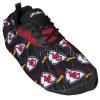 NFL Bowling Shoe Covers with Officially Licensed NFL Logos Comes in Pairs (Kansas City Chiefs) view 1