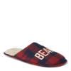 Dearfoams Men's Funny Ugly Christmas Sweater Holiday Scuff Slipper, Beard Season, Small view 2