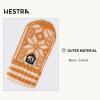 Hestra Child's Nordic Mitt (Child 0-4yrs) I Wool Mitten for Winter Weather - Mustard/Offwhite - 2 view 3