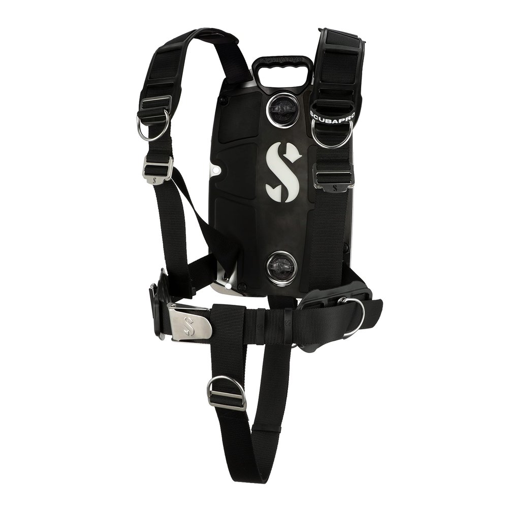 SCUBAPRO S-Tek Pro Harness, with Stainless Steel Back Plate