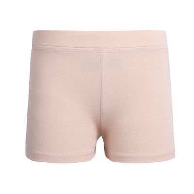 easyforever Kids Girls Athletic Sport Bottoms Activewear Ballet Dance Gymnastics Camouflage Boy-Cut Shorts Nude Solid 14-16