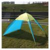 Tll-mm Assembled Beach Tent, Portable Triangle Sun Shade Shelter Camping Canopy, Open Beach Awning for Backpacking, Hiking & Outdoor view 2