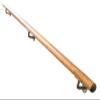 Ballet Barre Single Bar 3 FT Long 2.0 Diameter, Kids and Adults | Open Chrome Bracket Mounted Fixed Height Wooden Ballet Barre | Home or Studio Ballet Bar, Dance Bar, Stretch Bar, Dancing/Stretching view 4