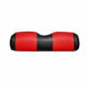 EZGO TXT Replacement Golf Cart Seat Cover Staple On Installation - 2 Piece - Premium Marine Vinyl - 5 Panel Stitching - Two-Tone (Black & Red) view 3