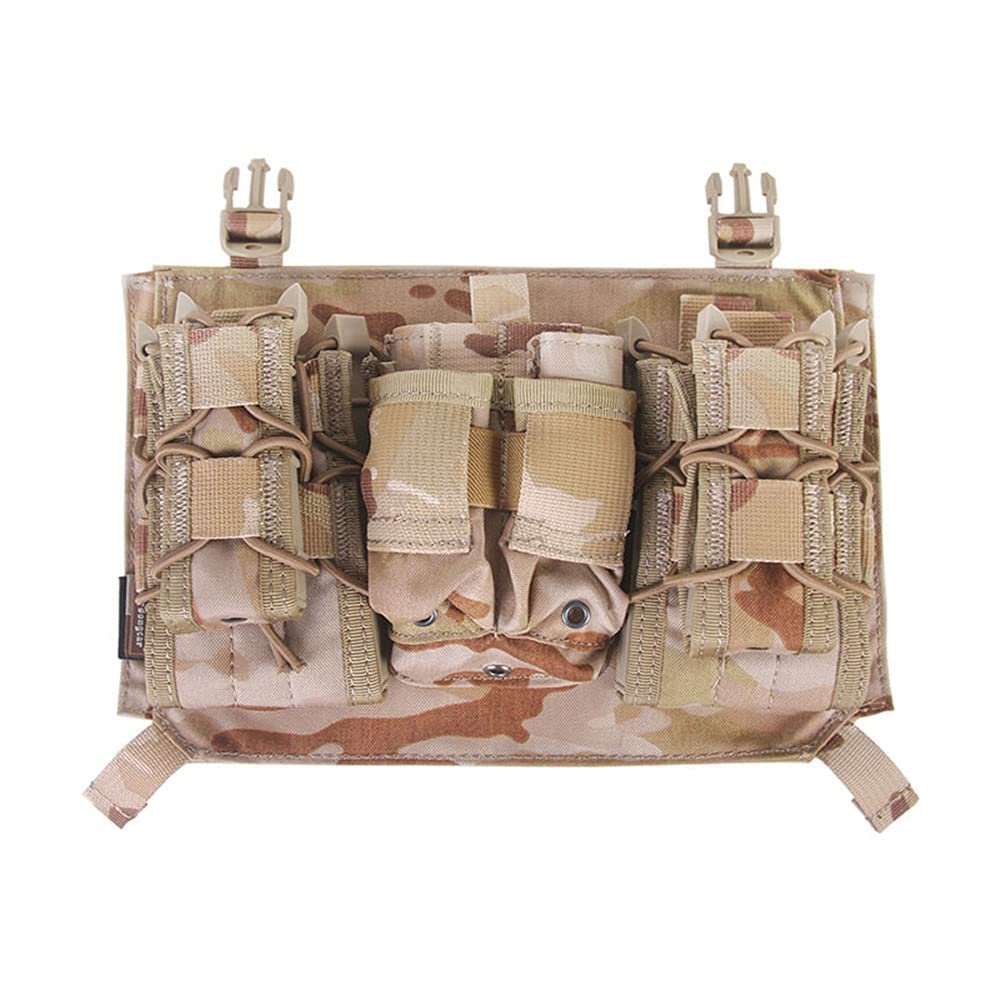 Emersongear Attacker Panel for 419/420 Tactical Vest,5.56 and Pistol Quick Release Mag Pouch
