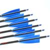 Spine 700 Arrow 28.5 Inch Arrow Target Practice Arrow Hunting Arrow Carbon Arrows Compound Bow Recurve Bow Adult Youth Archery Indoor Outdoor Shooting Field Tip 12pc view 3