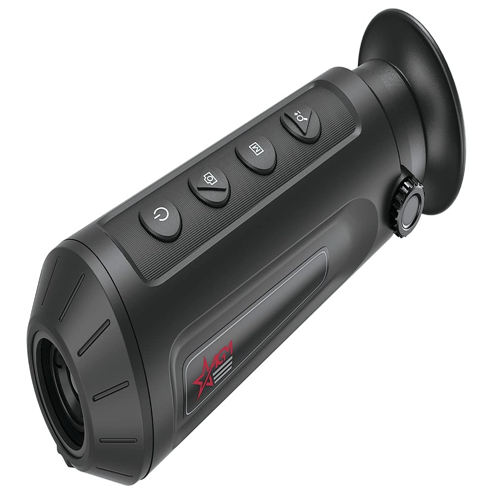 AGM Global Vision Taipan TM15-256 Thermal Imaging Monocular - 256x192 Resolution, 12m Pixel Pitch, Video Recording 1-8x Digital Zoom Heat Vision Thermal Optic for Hunting