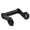 SJHY Bicycle Accessories 10/15CM Bicycle Handlebar Extended Bike Aluminium Alloy Frame Extension Mount Holder Headlight Lamp Accessorie Bike Parts (Color : 10cm Black) view 1