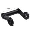 SJHY Bicycle Accessories 10/15CM Bicycle Handlebar Extended Bike Aluminium Alloy Frame Extension Mount Holder Headlight Lamp Accessorie Bike Parts (Color : 10cm Black) view 2