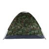 Tll-mm 4 Person Camping Tent, 180T Silver Tape Waterproof 210D Oxford Cloth Durable Trip Tent, Breathable UV-Proof Sun Shelter for Hiking, Camping, Beach Trip 200 x 200 x 135cm view 2