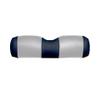 EZGO TXT Replacement Golf Cart Seat Cover Staple On Installation - 2 Piece - Premium Marine Vinyl - 5 Panel Stitching - Two-Tone (Blue & White) view 3