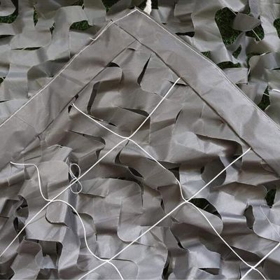 KOOEIN Camouflage Netting,Camouflage Net for Military,Hunting Shooting Hidden,Gray Shading Net,Plant Covers,Background,Decoration,1.5/2/3/4/5/6/7/8m,Anti-uv,5x6m/16.4x19.7ft