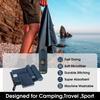 4Monster 3 Size Microfiber Camping Towels at 1 Pack,Fast Drying Beach Travel Towel Ultra Compact,Ultra Soft Gym Towel for Beach Hiking Yoga Travel Sports Backpacking Trip and Pool (Navy) view 2