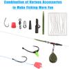 DKEKE 277Pcs Carpfishing Tackle Including 21 Types Fishing Accessories Carp Hooks Swivels Anti Tangle Sleeves Hook Fishing Tackle DKEKE view 3