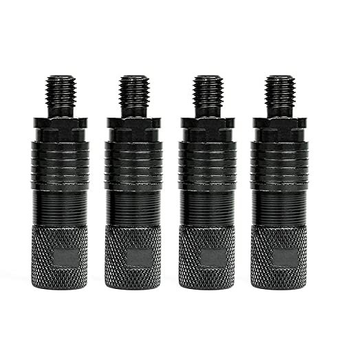 DKEKE 4Pcs Aluminum Alloy Fishing Bite Alarm Rod Holder Connector Quick Release Adapter Connector Carp Fishing Accessories DKEKE