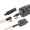 DKEKE 4Pcs Aluminum Alloy Fishing Bite Alarm Rod Holder Connector Quick Release Adapter Connector Carp Fishing Accessories DKEKE view 3