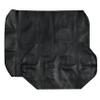 EZGO TXT Replacement Golf Cart Seat Cover Staple On Installation - 2 Piece - Premium Marine Vinyl - 5 Panel Stitching - Two-Tone (Black) view 4