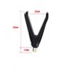DKEKE Carp Fishing Bite Alarm Set Buzz Bars Bank Sticks Swingers Fishing Rod Rest Portable Outdoor Fishing Kit DKEKE (Color : A for 2 rods) view 4