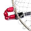 DKEKE Aluminium Alloy Tilt Barbel Outdoor Landing Net Folding Tool Joint Tackle Coarse Fishing Mini Carp Quick Release Connector DKEKE (Color : Rose red) view 2