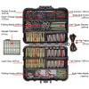 DKEKE 324pcs/box Including 11 Types Carp Fishing Accessories Can DIY Multi Carp Fishing Tools Easy to Use DKEKE view 3