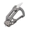 CIVIVI Polymorph Titanium Carabiner Multi-Tool with Utility Blade, Bottle Opener, Screwdriver C20045-1 view 2