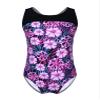 renvena Kid Girls Cartoon Ballet Dance Leotard Back Hollow Out Jumpsuit Gymnastic Ballerina Bodysuit Swimwear Rose Red 3-4 view 1