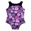 renvena Kid Girls Cartoon Ballet Dance Leotard Back Hollow Out Jumpsuit Gymnastic Ballerina Bodysuit Swimwear Rose Red 3-4 view 3