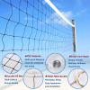 Volleyball Net Outdoor, Heavy Duty Volleyball Net for Backyard, 32 x 3 FT Professional Net with Reinforced Side Tapes for Ground Pool Sports, Portable Replacement Net for Beach (Poles Not Included) view 3