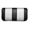 EZGO TXT Replacement Golf Cart Seat Cover Staple On Installation - 2 Piece - Premium Marine Vinyl - 5 Panel Stitching - Two-Tone (Black & Silver) view 2