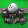 JBM Adult & Kid Skating Protective Gear Set for Beginner to Advanced, Skateboard Helmet Knee and Elbow Pads with Wrist Guards for Inline Roller Skating, Scooter, Skateboarding view 4