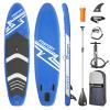 FBSPORT 11' Premium Stand Up Paddle Board, Yoga Board with SUP Accessories & Carry Bag | Wide Stance, Surf Control, Non-Slip Deck, Leash, Paddle and Pump for Youth & Adult (Blue) view 1