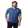 Alternative mens Modal Tri-blend Crewneck Tee T Shirt, Heritage Royal, Small US view 1